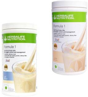 HERBALIFE Formula 1 Shake Mix- Kulfi Flavor & Vanilla Flavor For Weight Loss Plant-Based Protein