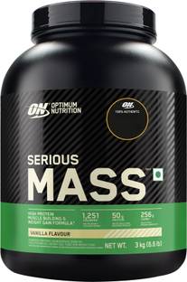 Optimum Nutrition (ON) Serious High Protein Weight / Mass Gainers with Vitamins,Minerals& Creatine Weight Gainers/Mass Gainers