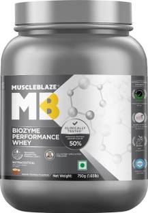 MUSCLEBLAZE Biozyme Performance Whey Protein Powder, 25g Protein Per Scoop Whey Protein
