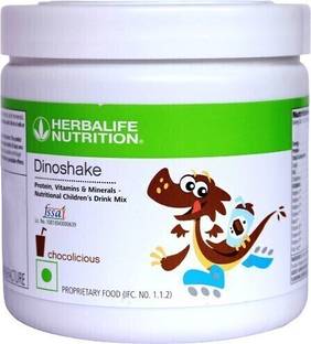 Herbalife Nutrition Dinoshake Kids Drink Mix - Chocolate Flavor For Children Protein Blends