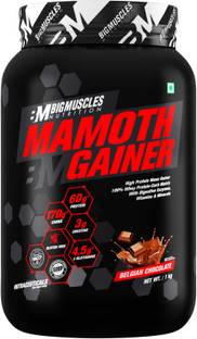 BIGMUSCLES NUTRITION Mamoth Weight Gainers/Mass Gainers