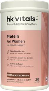 HEALTHKART hk vitals Protein For Women, Triple Blend Whey Protein with Collagen & Biotin Whey Protein