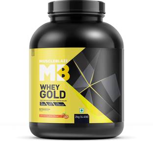 MUSCLEBLAZE Whey Gold, 100% Whey Protein Isolate, Labdoor USA Certified Whey Protein