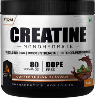 AS-IT-IS Nutrition ATOM Creatine Monohydrate 250g - 80 Servings | Dope Free | Creatine