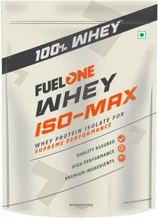 FUELONE Whey Iso-Max, Whey Protein Isolate, 28g Protein Whey Protein