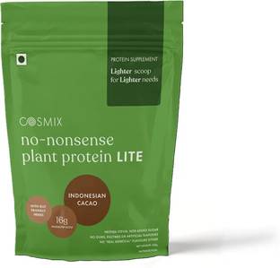 COSMIX No-Nonsense Protein Lite | 16g Serve | Everyday Gut-Friendly for Adults Plant-Based Protein