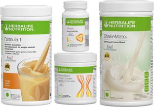 HERBALIFE FORMULA-1 Shake Orange Afresh Energy Drink Protein 200g Shakemate Protein Shake