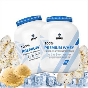 Zedon Nutrition Premium Whey 100% Whey Protein New Packaging with Improved Formula Whey Protein