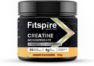 Fitspire Creatine Monohydrate LEMON | 100g | 25 Serving Creatine
