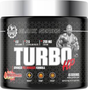 dexter jackson DJSS BLACK SERIES PRE WORKOUT TURBO HP 45 SERVING WATERMELON Pre Workout