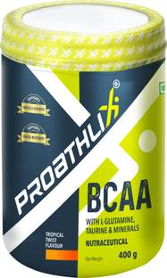 Proathlix BCAA Supplement with L-Glutamine, Taurine & Minerals (400 g) BCAA