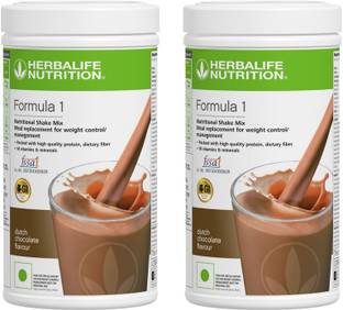 HERBALIFE Formula 1 shake mix Chcolate 500Gm(Pack of 2) Protein Shake