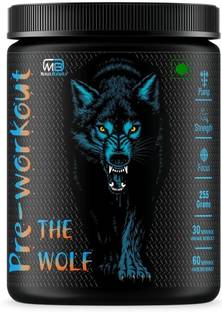 MUSCLEBUILDER'S The Wolf Pre-Workout Supplement Enhance Muscle Pumps, Energy, Strength, Focus Protein Blends