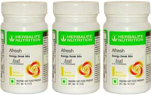 HERBALIFE Afresh Combo of 3 (Elaichi, Lemon, Ginger) Protein Blends