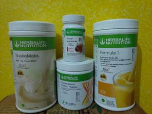 HERBALIFE FORMULA 1 MANGO SHAKE AFRESH KASHMIRI KHAWA ROTEIN POWDER 200GM SHAKEMATE Protein Shake