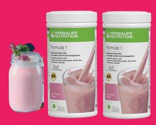 HERBALIFE NEW LOUNCH FORMULA 1 ROSE & KHEER FLAVOUR (500g) 2 PCS Protein Shake