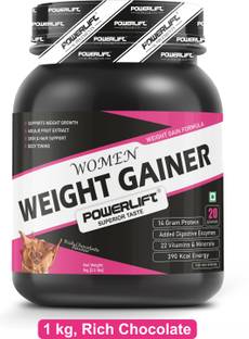 POWERLIFT Women Weight Gainer for girls with multivitamins Weight Gainers/Mass Gainers