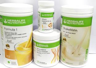 HERBALIFE Formula1 Mango 500g Shakemate 500g Protine 200g & Afresh Ginger 50g Protein Blends