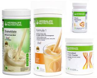 HERBALIFE FORMULA1 ORANGE 500 PROTIEN 200 GAFRESHENERGYDRINK GINGER 50 +SHAKEMATE 500 G Plant-Based Protein