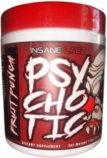 insane labz Psychotic Pre-workout Powder 35 Servings Fruit punch Flavor Pre Workout
