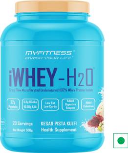 MYFITNESS iWhey H2O Kesar Pista Kulfi 500g Whey Protein