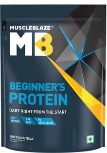 MUSCLEBLAZE Beginner's, No Added Sugar Whey Protein