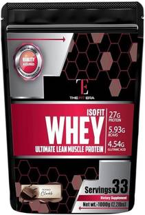 THE FIT ERA Whey Body building Protein powder Isolate 90% for Men & Women Whey Protein