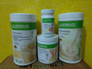 HERBALIFE FORMULA 1 VANILLA SHAKE MIX AND PROTEIN POWDER200GM Protein Bars