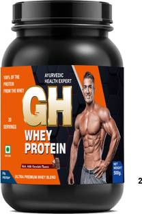 AYURVEDIC HEALTH EXPERT GH WHEY PROTEIN, Faster Recovery, Absorption & Lean Muscle Growth Weight Gainers/Mass Gainers