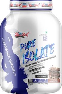 RONNIROCK Pure Isolate 2kg Belgium Chocolate Muscle Building Formula Rebuild & Recover Whey Protein