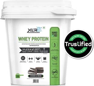 XLR8 Whey Protein with 24 g protein, 5.4 g BCAA Whey Protein