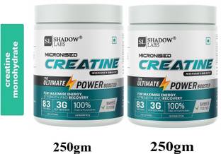 Shadow Labs 100% Pure Micronised Creatine Monohydrate powder Creatine