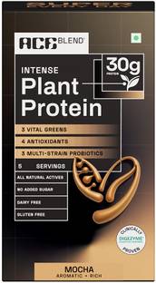 Ace Blend Intense Vegan Plant Protein | 30G Protein with BCAA, Probiotics & Enzymes Plant-Based Protein