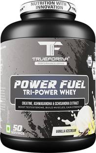 TRUEFORMA Power Fuel Whey - (Creatine, Ashwagandha & Schisandra Extract) Whey Protein