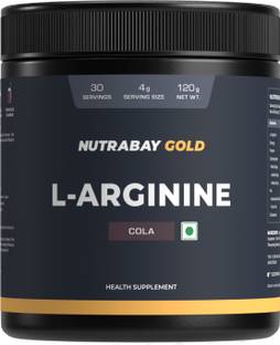 Nutrabay Gold L-Arginine Supplement Powder, Amino Acid for Endurance & Muscle Building, Pre Workout