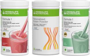 HERBALIFE Formula 1 Nutrition Shake Mix - Strawberry And Protein 400 g For Weight Loss Protein Shake