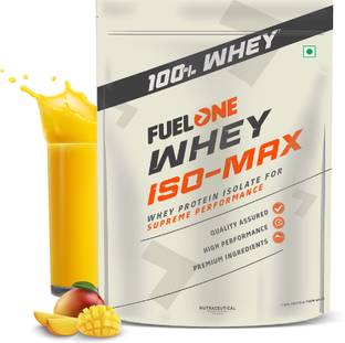 FUELONE Whey Iso-Max, Whey Protein Isolate, 28g Protein Whey Protein