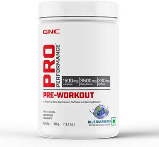 GNC Pro Performance | 360 gm | 30 Servings | Blood Orange Pre Workout