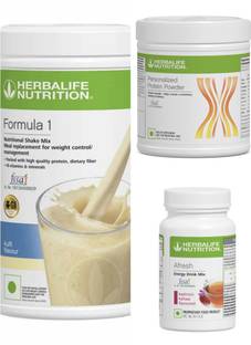Herbalife Nutrition F1 SHAKE Kulfi , PP Powder 200 G , Afresh - Kashmiri Kahwa Protein Shake