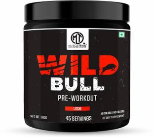Muscle Trail Wild Bull |3.7g Beta Alanine |1.5g L-Taurine |200mg Caffeine Anhydrous | Pre Workout