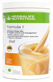 HERBALIFE Formula 1 Shake Orange Cream Flavor Protein Shake