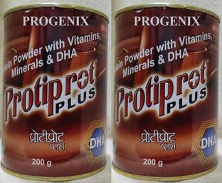 Progenix PROTIPROT PLUS DHA PROTEIN POWDER WITH VITAMIN B12 FOR BRAIN,JOINTS,MUSCLE,BODY Protein Blends