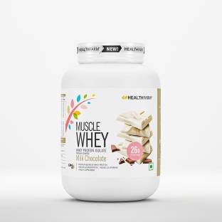 HEALTHFARM Muscle Whey Protein , 26g Protein Per Serving Whey Protein