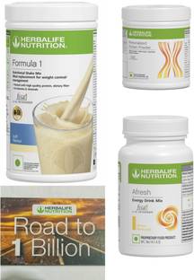 HERBALIFE Formula 1 Kulfi , PP Powder 200 G , Afresh Energy Mix - Lemon Protein Shake