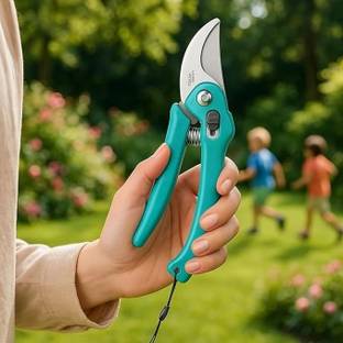 DeoDap Pruning Seeds, Flower Cutter and Grass Cutter Pruning Shears Flower Cutter & Grass Trimmer Tool Set for Gardening Bypass Pruner