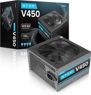 Antec Atom V450 450 Watts Gaming PSU with 3 SATA Cables