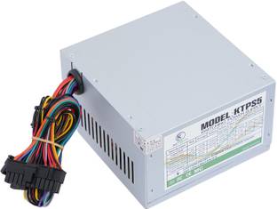 KiTech KTPS5 Power Supply 500 Watts Computer PSU with 2 SATA Cables
