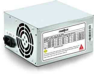 Frontech PS-0005 SMPS Compliant with ATX 12V, 20/24 Pin Power Supply Unit 450 Watts Computer PSU with 2 SATA Cables