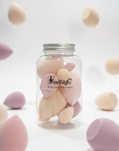 feelhigh 10pcs Storage Jar - Ultimate Beauty Blend s for Flawless Makeup Application
