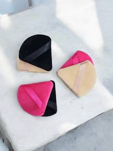 RANORE 6-Soft Face Triangle Finger Makeup Puff Beauty Makeup Tools